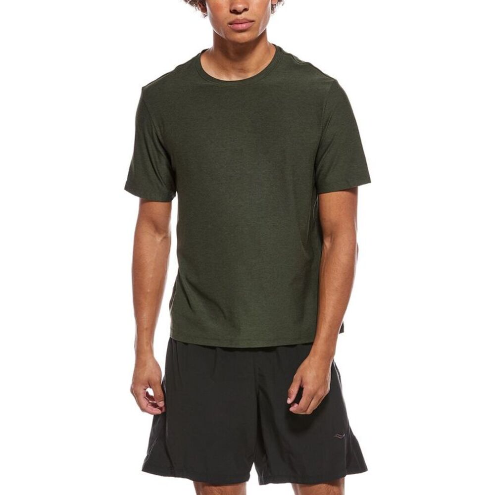 Beyond Yoga Mens  Always Beyond Crew T-Shirt, Green